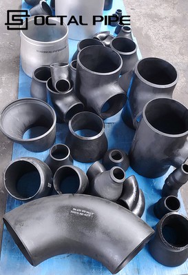 butt weld pipe fittings tee product close-up display butt weld pipe fittings tee product close-up display