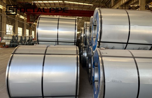 steel coils stacked by width and thickness classification steel coils stacked by width and thickness classification