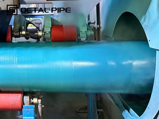 3LPP external corrosion protection coating application on steel pipe 3LPP external corrosion protection coating application on steel pipe